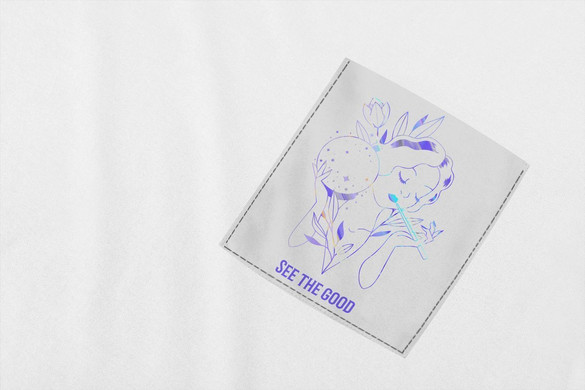 Koszulka z kieszonką SEE THE GOOD