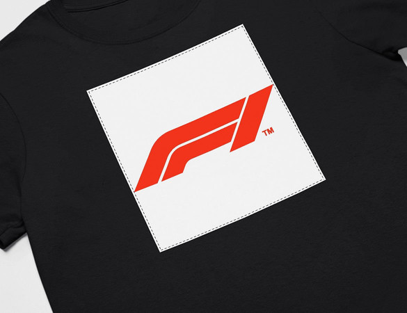 Koszulka z naszywką F1 log