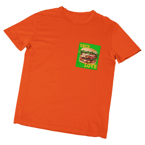 Koszulka z kieszonką LOVE BURGER