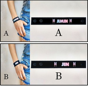 Opaska na rękę BTS BANGTAN BOYS