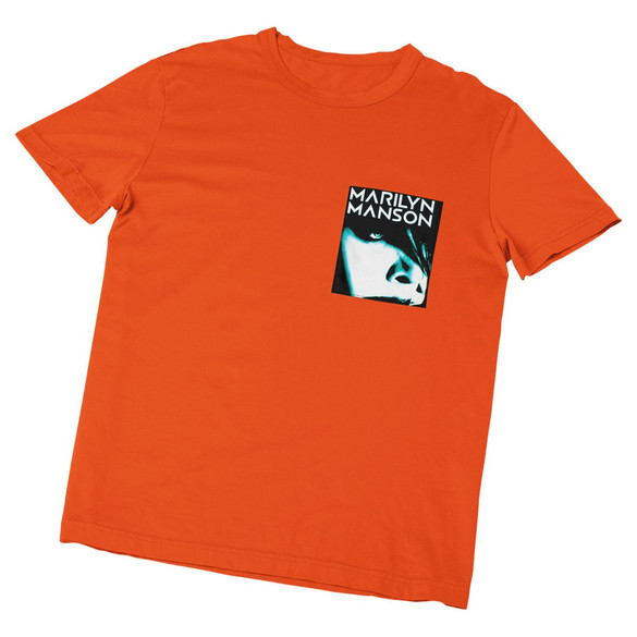 Koszulka z kieszonką Marilyn Manson