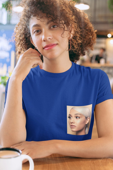 Koszulka z kieszonką ARIANA GRANDE 01