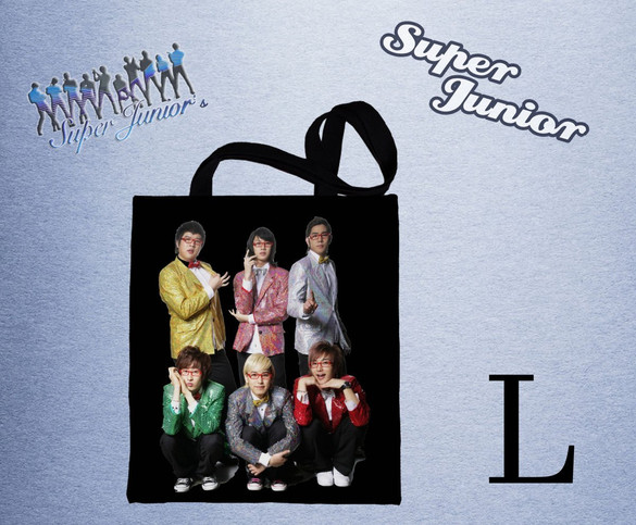 Torba na ramię SUPER JUNIOR #K-POP FULLPRINT WZORY