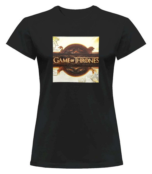 Bluzka damska z naszywką Game of Thrones logo