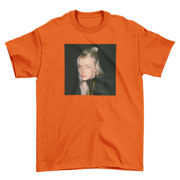 Koszulka z naszywką Billie Eilish 08