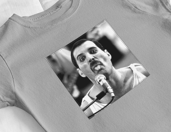 Bluzka damska z naszywką Queen Freddie Mercury 1