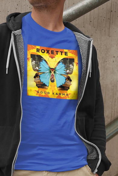 Koszulka z naszywką ROXETTE good karma