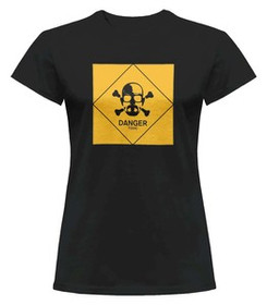 Bluzka damska z naszywką Breaking Bad toxic