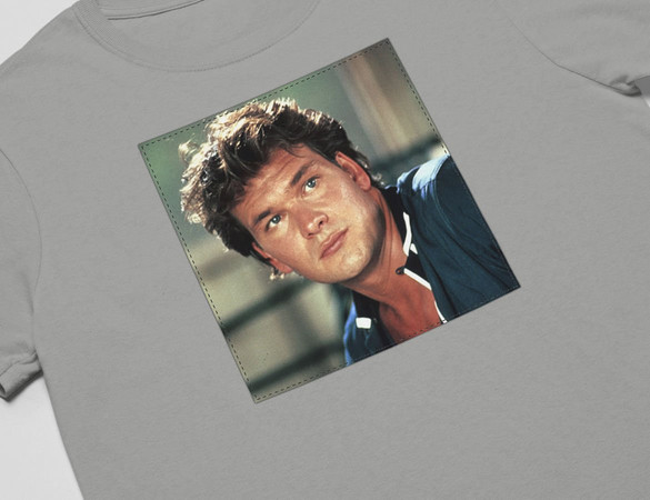 Koszulka z naszywką Patrick Swayze