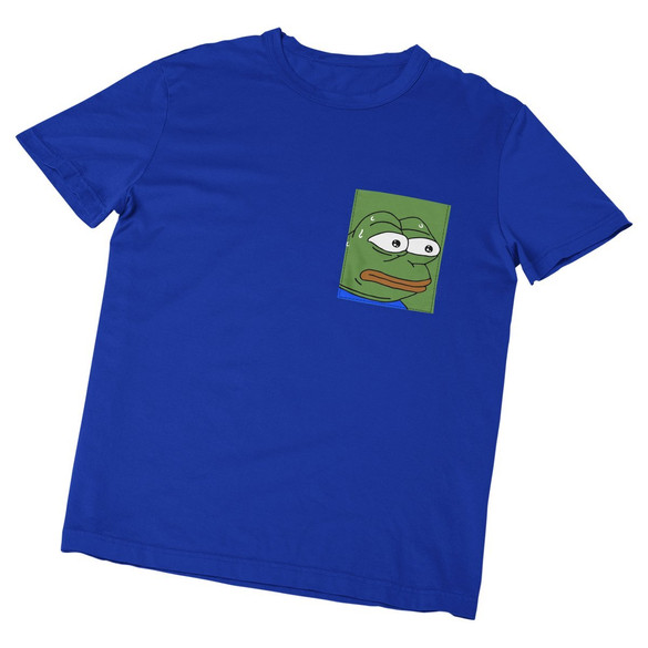 Koszulka z kieszonką PEPE THE FROG