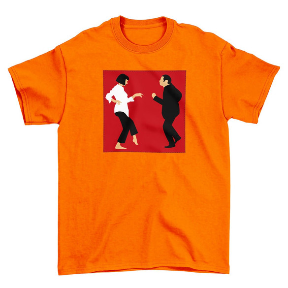 Koszulka z naszywką Pulp Fiction Dance