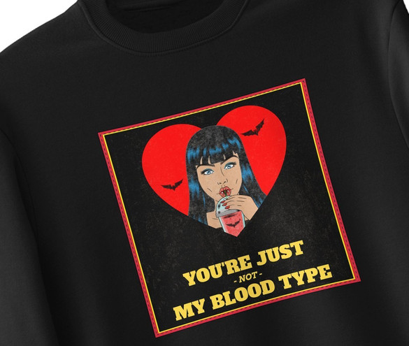 Bluza z naszywką You're Just Not...