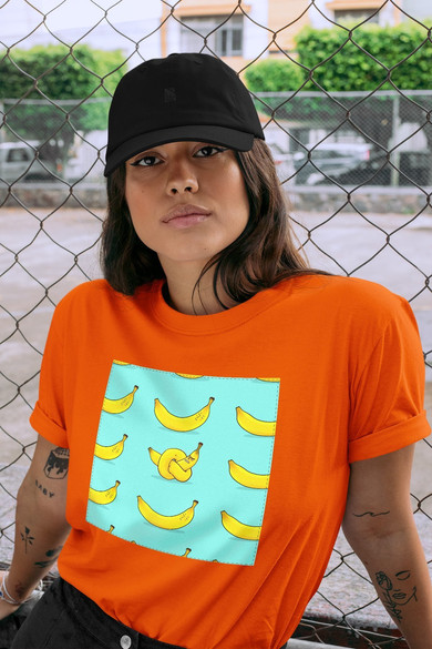 Koszulka z naszywką Banana
