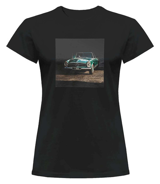 Bluzka damska z naszywką Mercedes classic