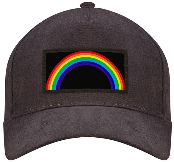 Czapka TĘCZA bejsbolówka z naszywką