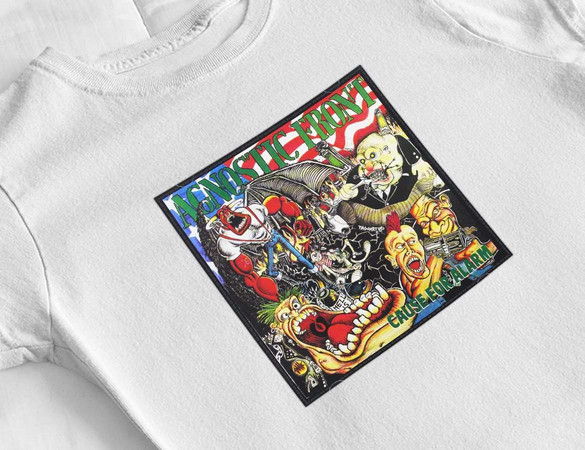 Bluzka damska z naszywką Agnostic Front  01