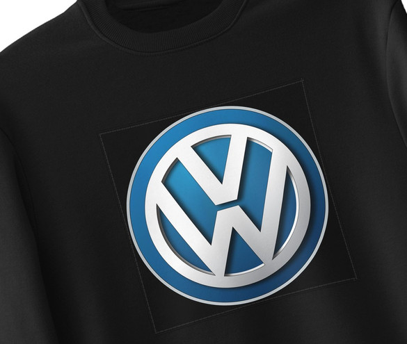 Bluza z naszywką Volkswagen logo black