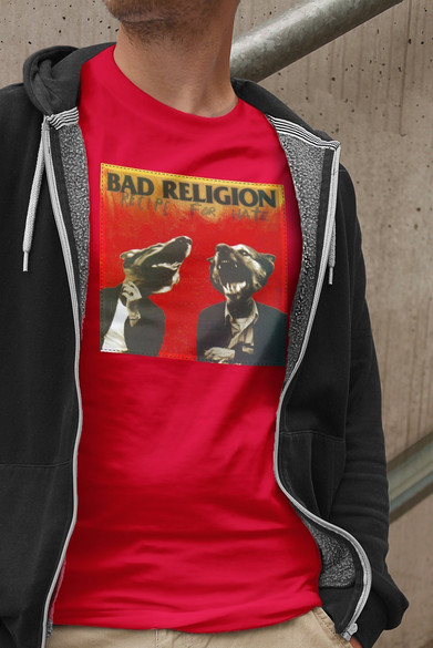 Koszulka z naszywką Bad Religion 02