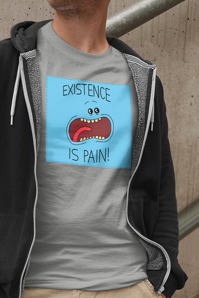 Koszulka z naszywką Rick and Morty 03