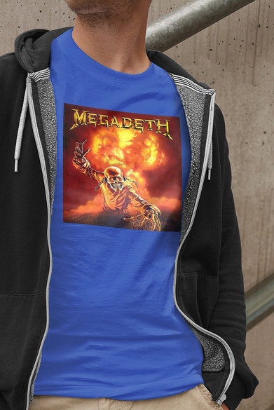 Koszulka z naszywką Megadeth 