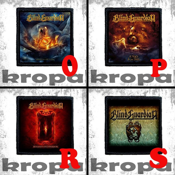 Naszywka BLIND GUARDIAN 10 x 10 cm  Dużo Wzorów!