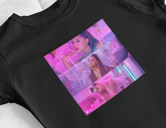 Bluzka damska z naszywką ARIANA GRANDE 03