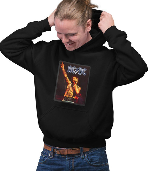 Bluza z naszywką AC/DC BON SCOTT