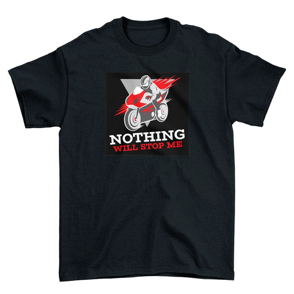 Koszulka z naszywką Nothing will stop me