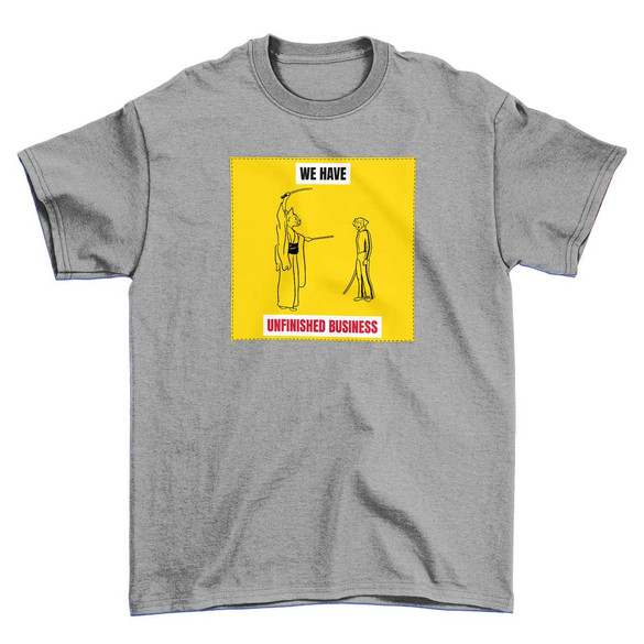 Koszulka z naszywką We have unfinished ...