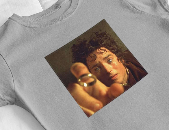 Bluzka damska z naszywką Frodo Baggins