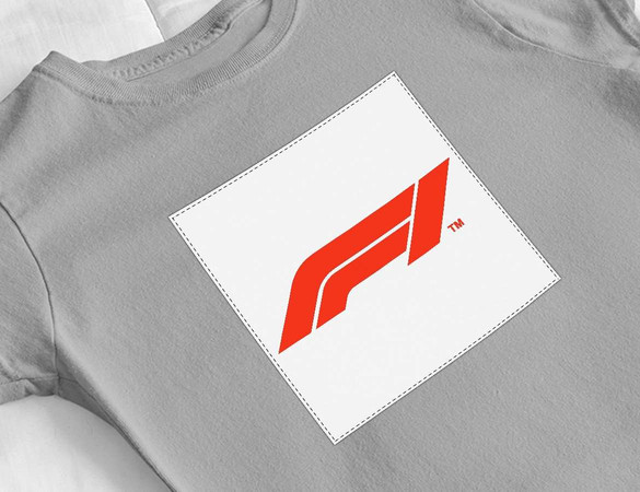 Bluzka damska z naszywką F1 log