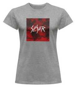 Bluzka damska z naszywką Slayer World painted