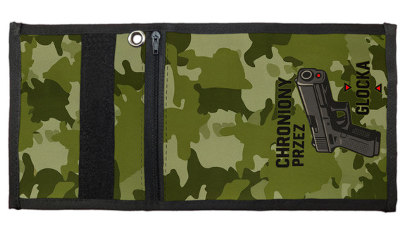 Portfel dla strzelca Chroniony przez GLOCKA