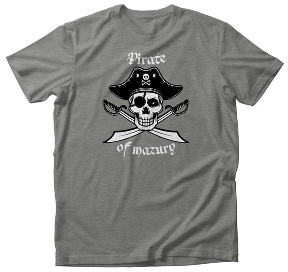 Koszulka Pirat Mazurski + Twój napis