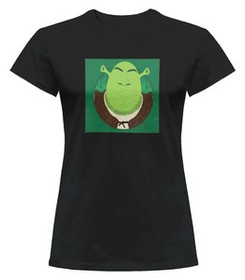 Bluzka damska z naszywką SHREK