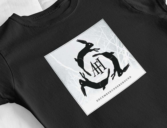 Bluzka damska z naszywką AFI December...