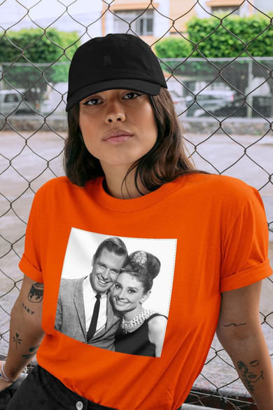 Koszulka z naszywką Breakfast at Tiffany's