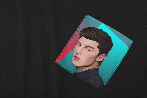 	Koszulka z kieszonką SHAWN MENDES 1