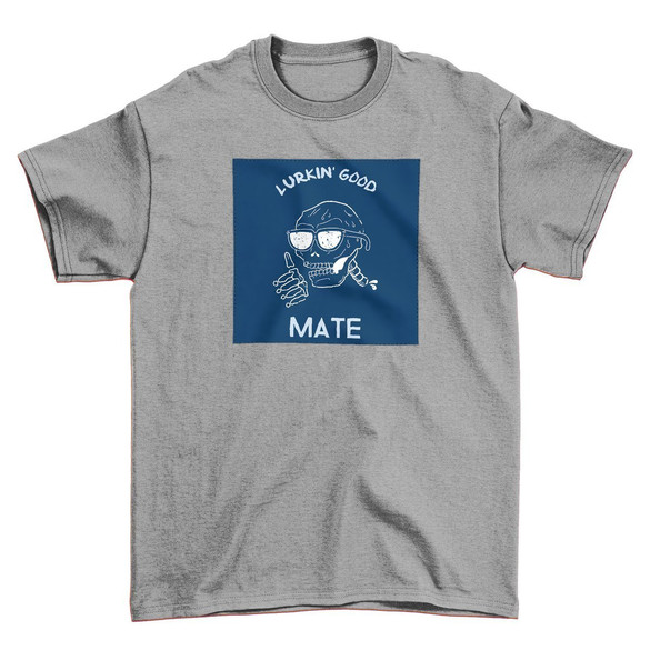 Koszulka z naszywką Lurkin' good mate