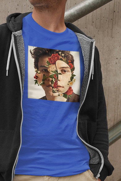 Koszulka z naszywką Shawn Mendes light