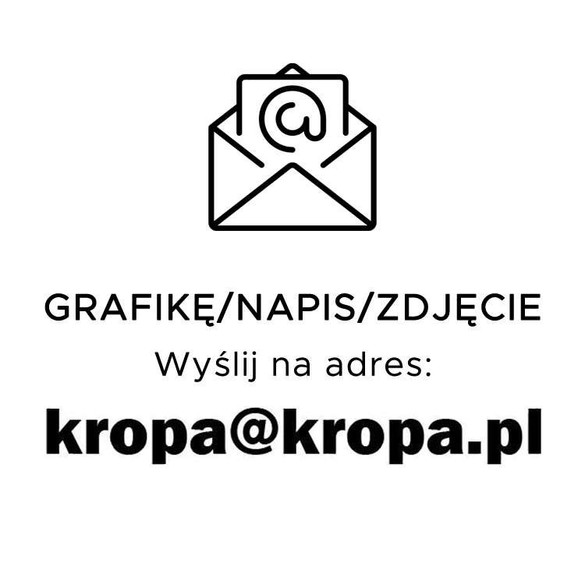 Naszywka ekran z własnym nadrukiem do 50 x 50 cm. 