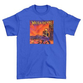 Koszulka z naszywką Megadeth Peace sells