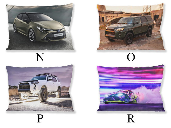  Zestaw TOYOTA poduszka+kubek WZORY+GRATIS!