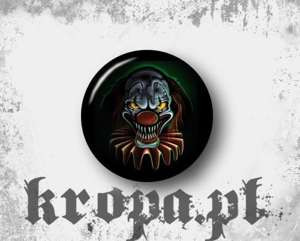 Przypinka ZŁY KLAUN