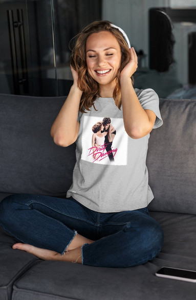 Bluzka damska z naszywką Dirty Dancing Actors XL