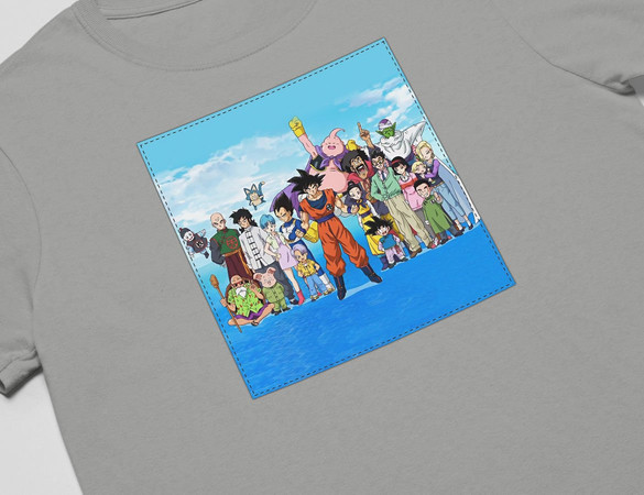 Koszulka z naszywką Dragon Ball 07
