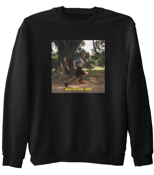 Bluza z naszywką Forrest Gump RUN