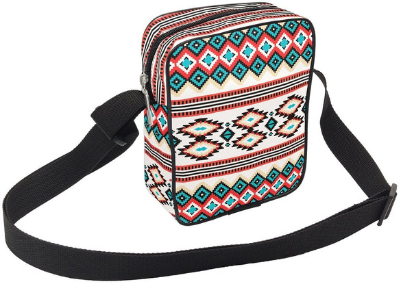 Torba Listonoszka Wzory azteckie 02 Dodaj Napis!