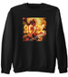 Bluza z naszywką AC/DC   On Fire