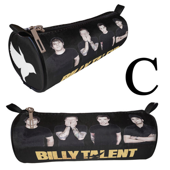 BILLY TALENT Piórnik szkolny tuba WZORY